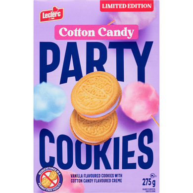 Party Cookies Cotton Candy