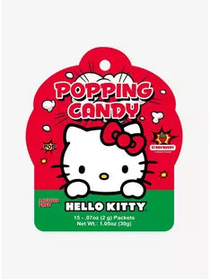 Hello Kitty Popping Candy Strawberry