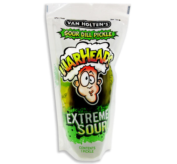 WARHEADS SOUR DILL PICLE