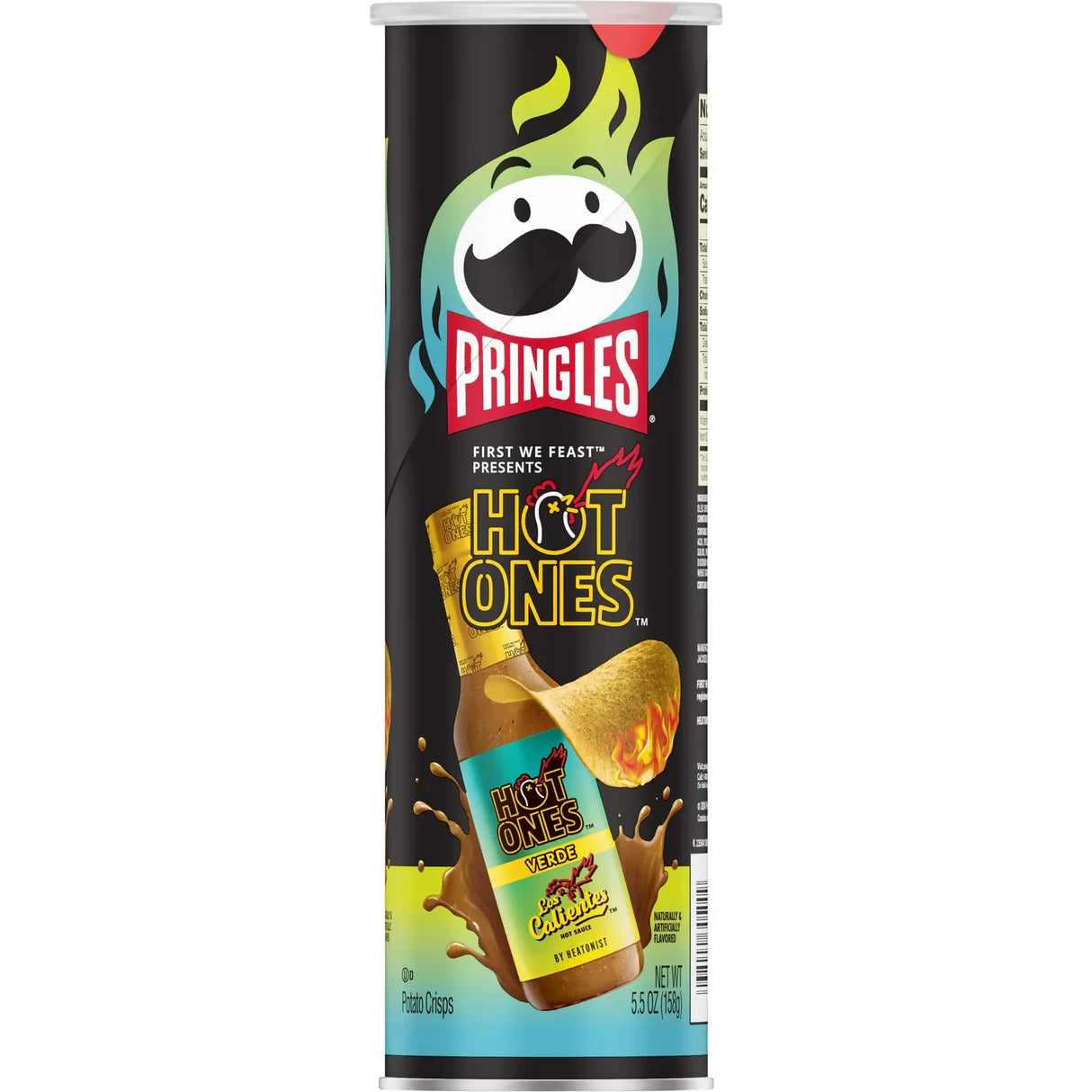 Pringles Hot Ones Verde