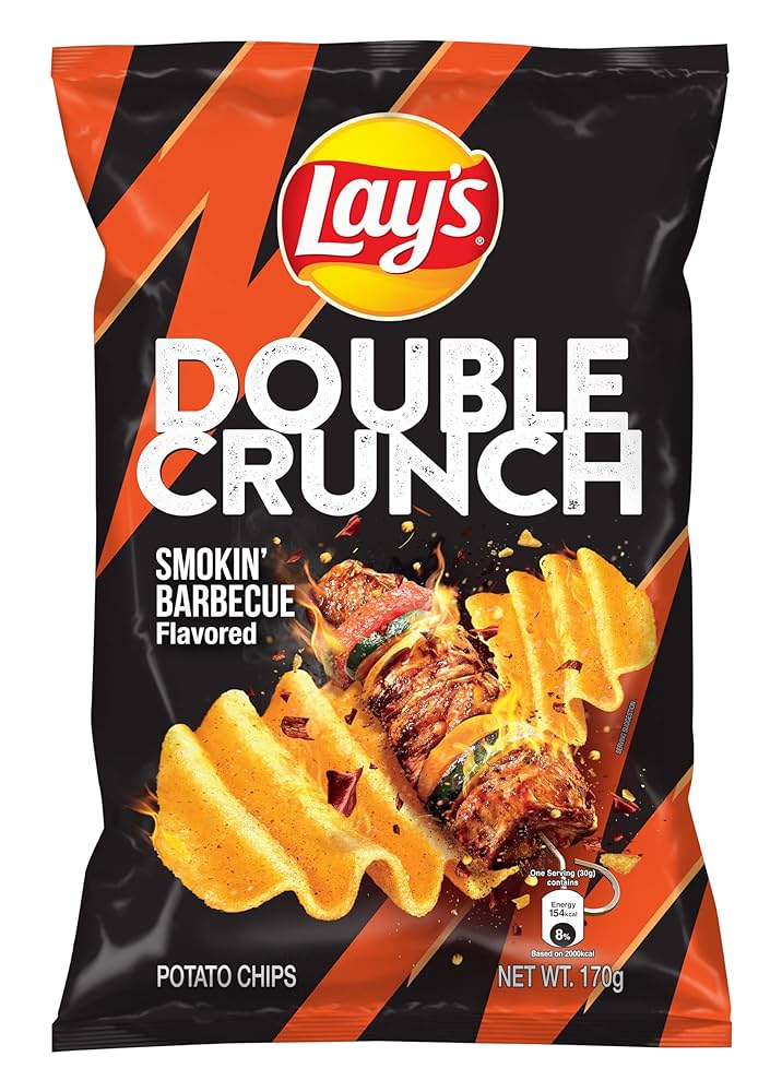 Lays Double Crunch Smokin' BBQ