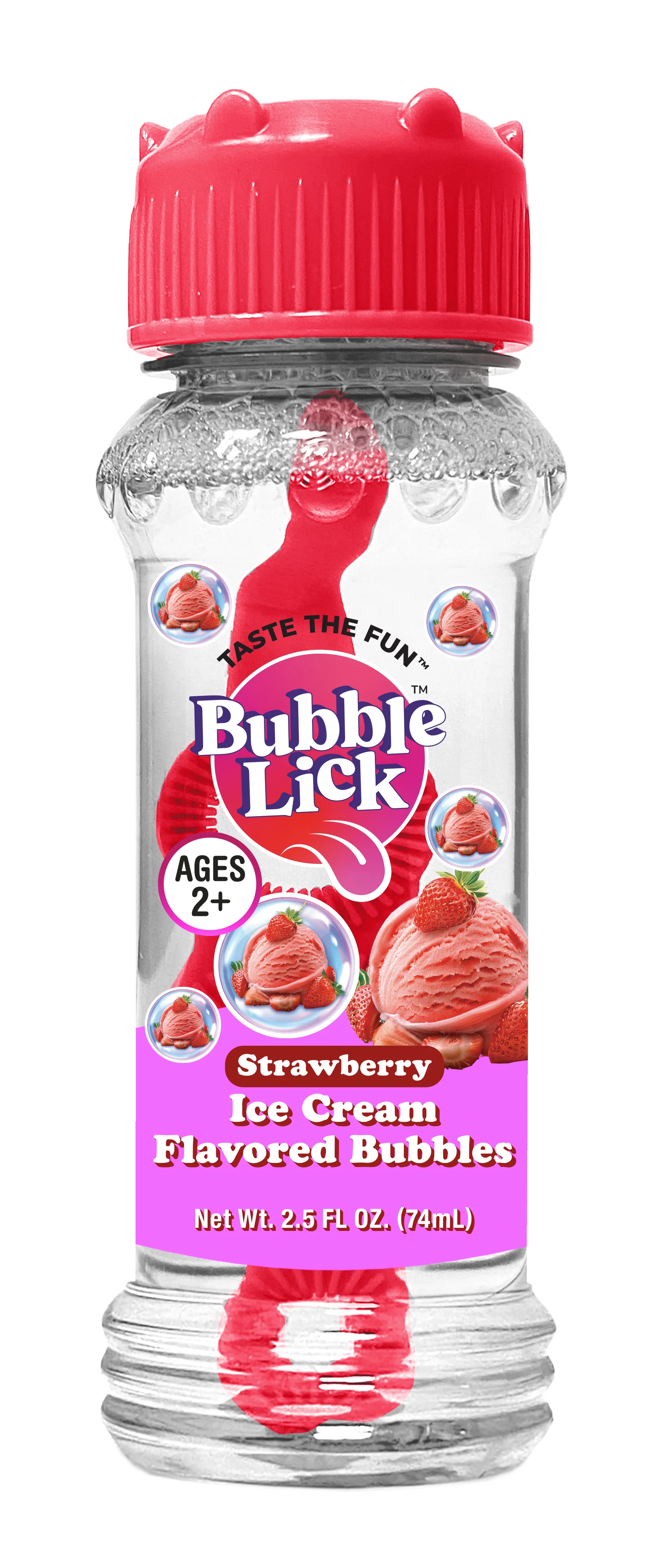 Bubblelick Ice Cream Edition - Flavored Bubbles
