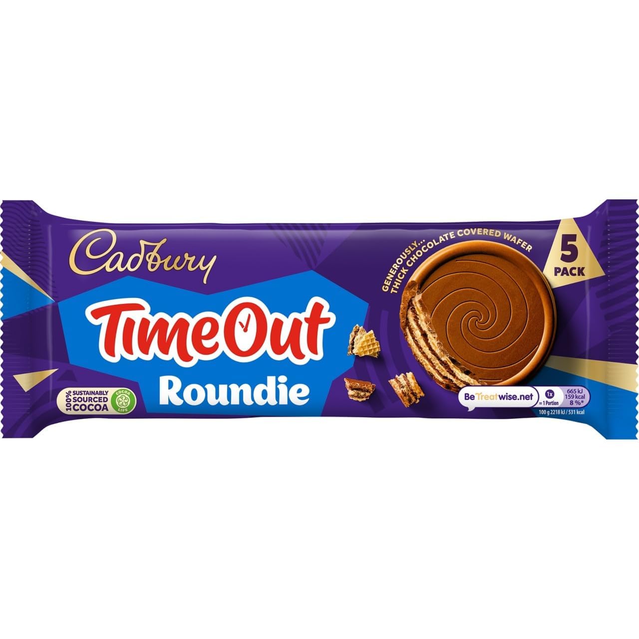 Cadbury Timeout Roundie Biscuits - UK