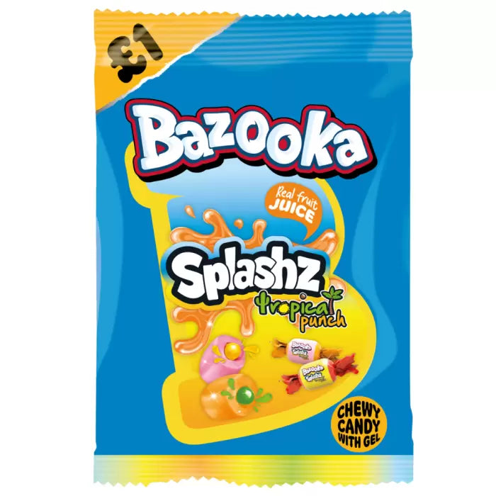 Bazooka Splashz Tropical Punch