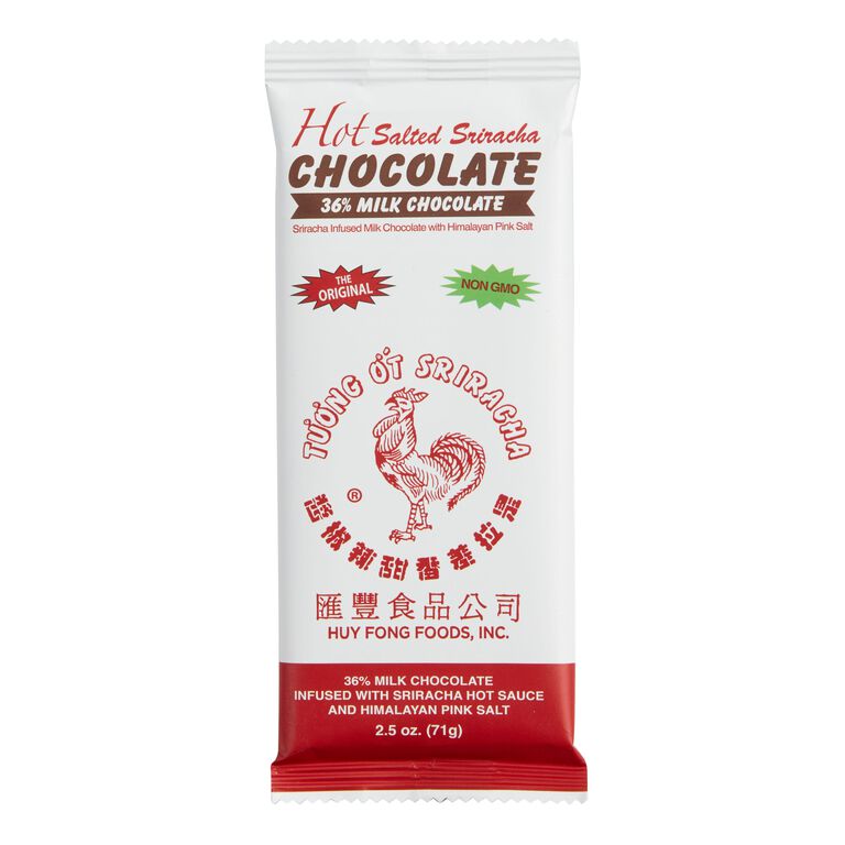 Hot Salted Sriracha Milk Chocolate Bar