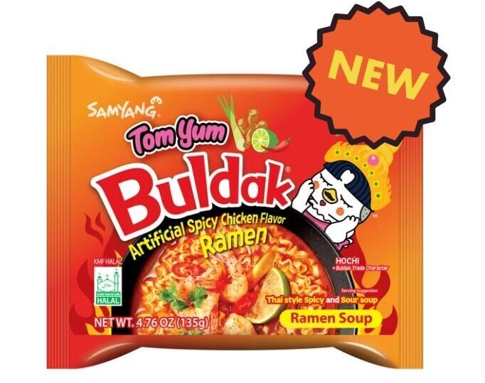Buldak Ramen TOM YUM , Korea