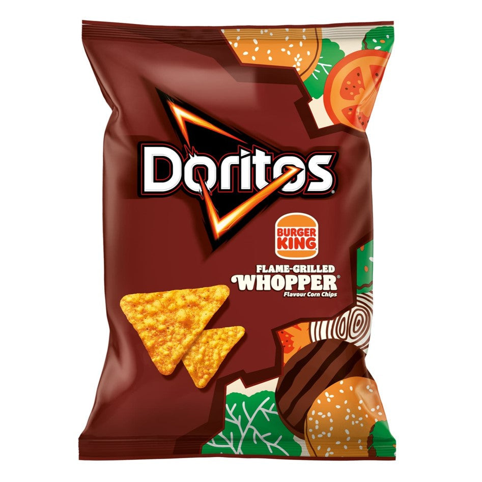 Doritos Burger King Flame Grilled Whopper 180g - UK