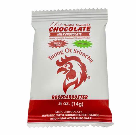 Hot Salted Sriracha Milk Chocolate