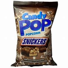 Candy Pop Popcorn- Snickers