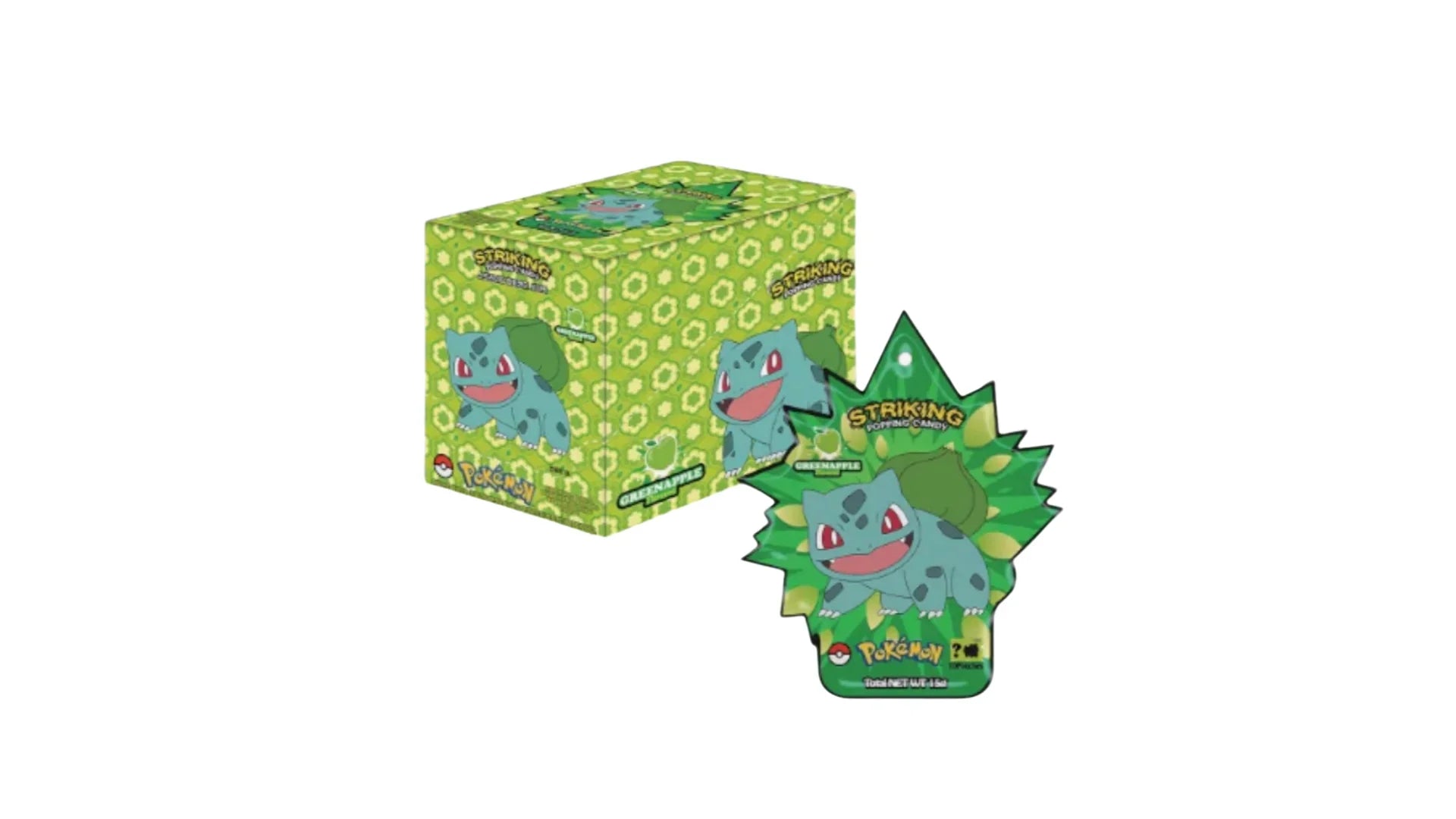 Pokémon Striking Poping Candy Green Apple