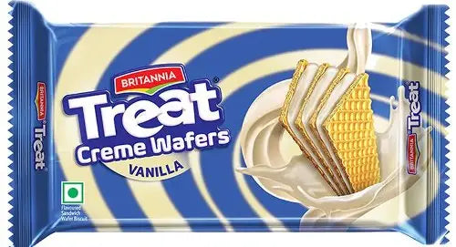 Treat Creme Wafers Vanilla - India