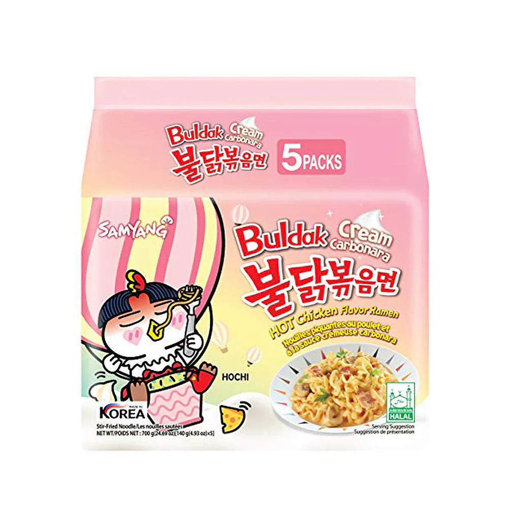 Buldak Cream Carbonara 5 Pack