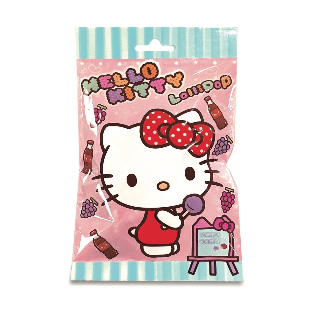 Hello Kitty Lollipop Cola & Grape Flavor