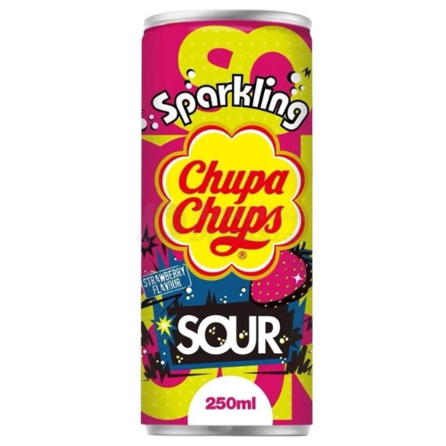 Chupa Chups Sparkling Sour Strawberry - Korea