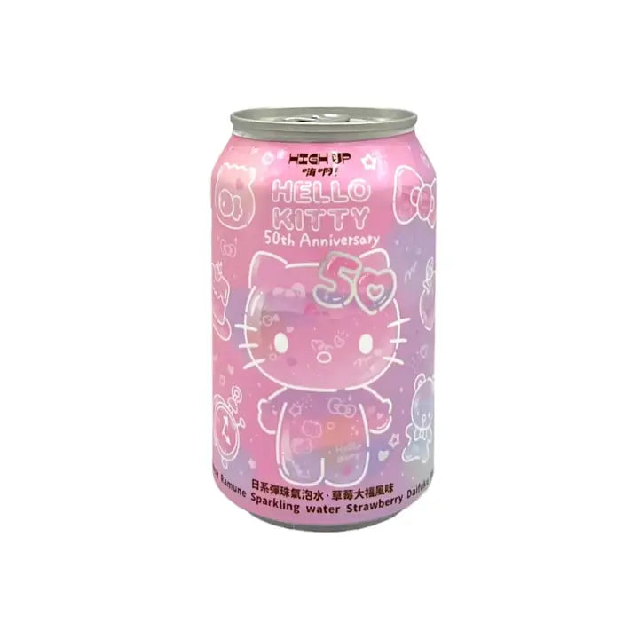 Hello Kitty Ramune Strawberry Sparling Water - Taiwan