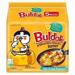 Samyang Buldak cheese spicy chicken (pack of 5)