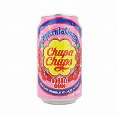 Chupa Chups Cherry Bubble Gum - Korea