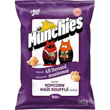 Munchie All Dressed-Flavored Popcorn