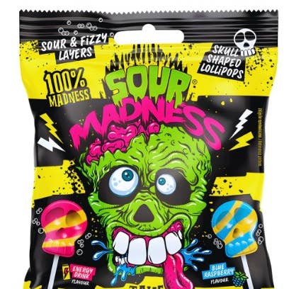 Sour Madness Original Lollipop