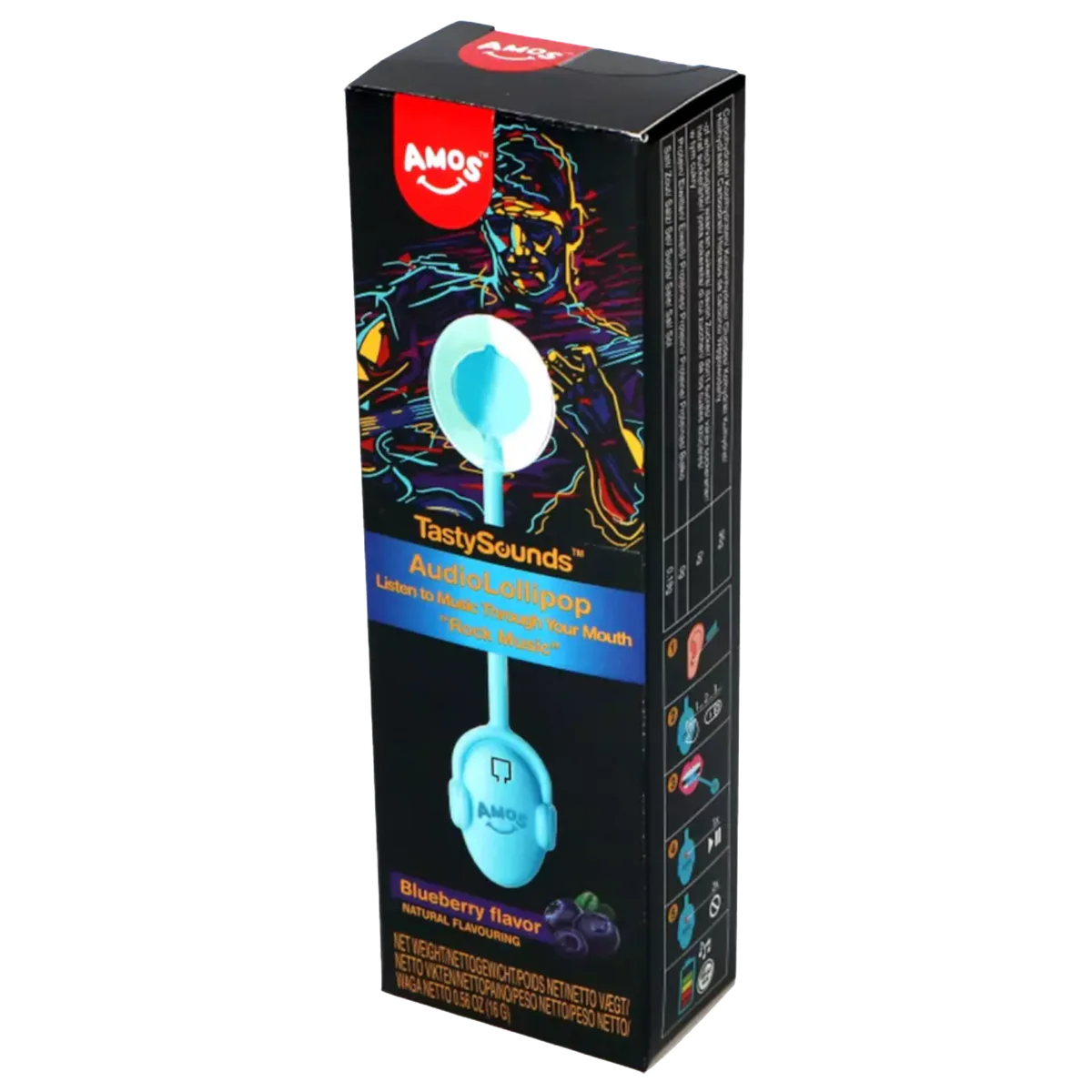 Tasty Sounds Audio Lollipop - Blueberry