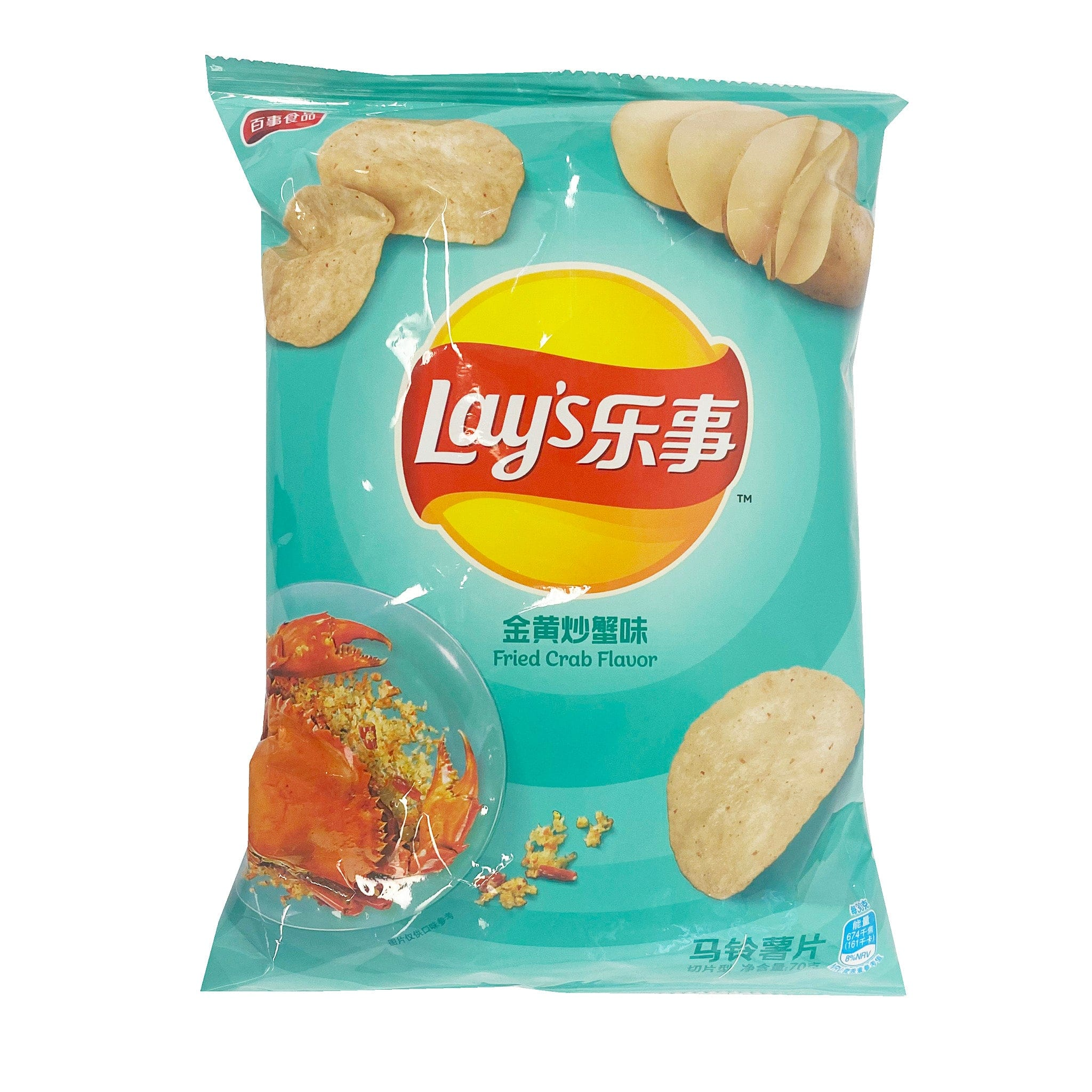 Lays Fried Crab - China