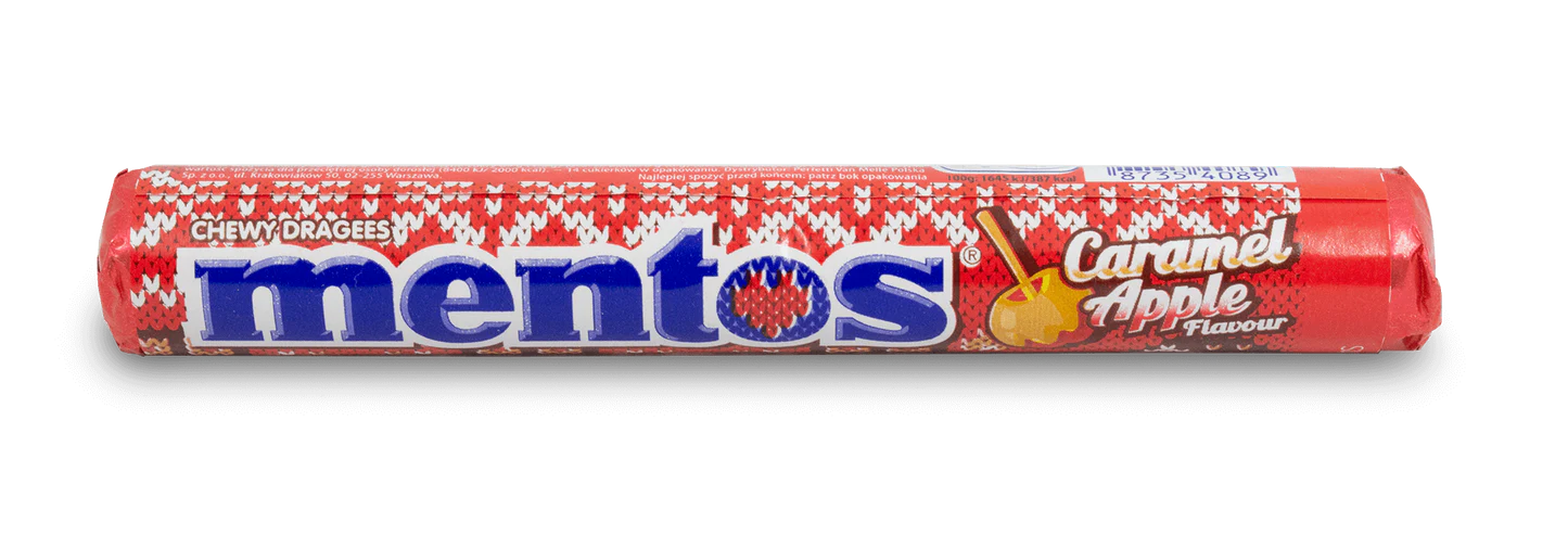 Mentos Caramel Apple Candy