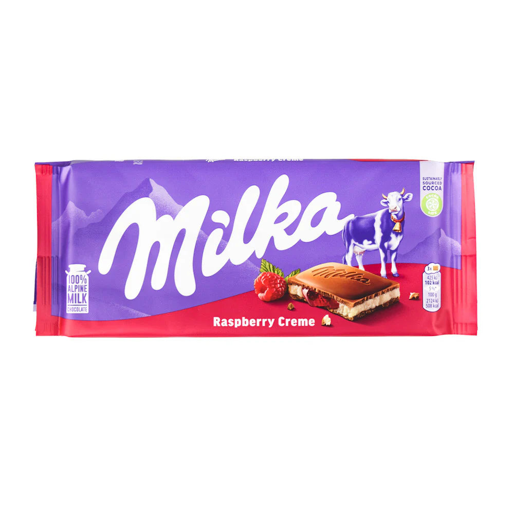 Milka Raspberry Creme - European