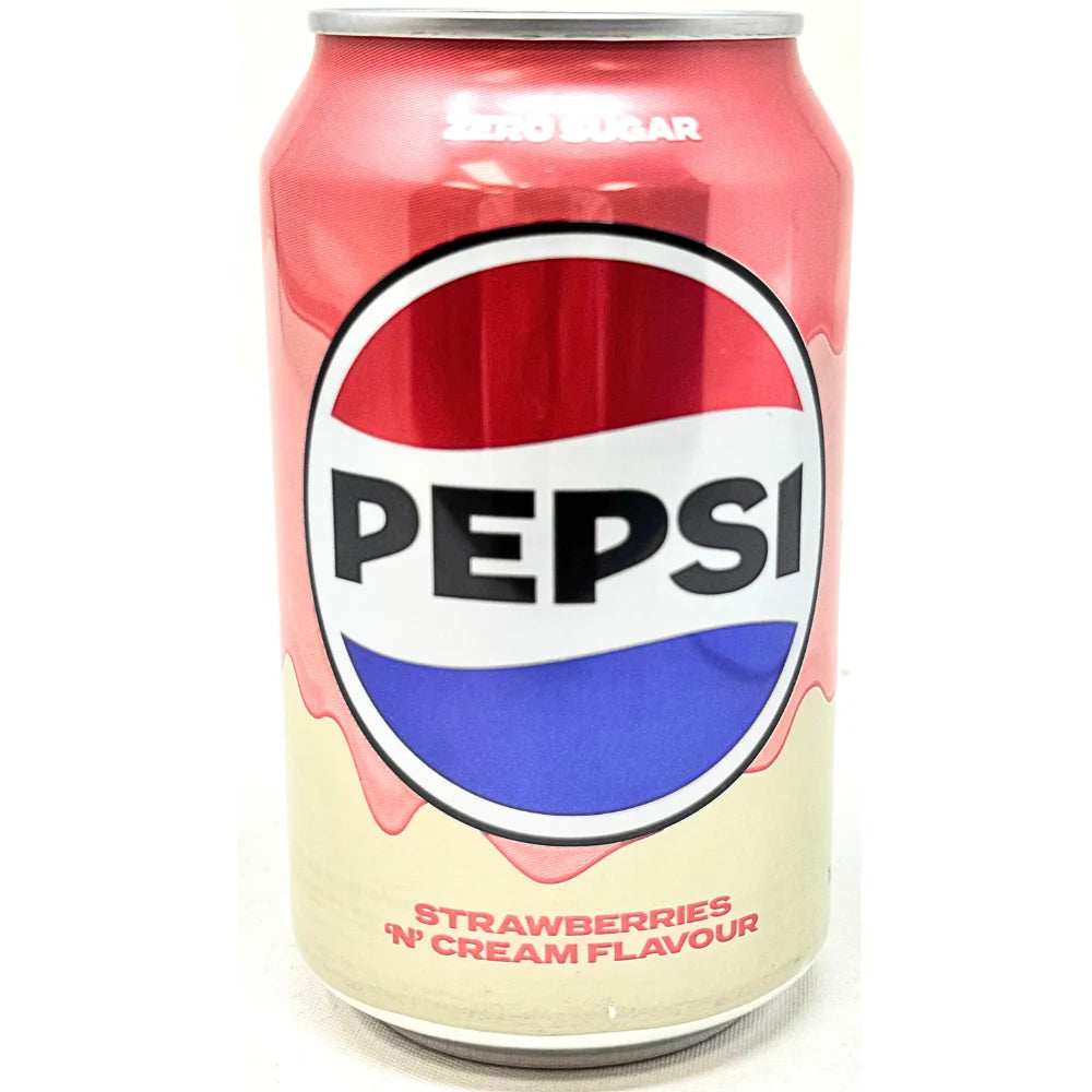 Pepsi Strawberry Creme Can - UK
