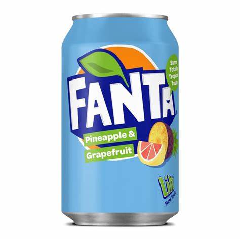 Fanta pineapple & Grapefruit