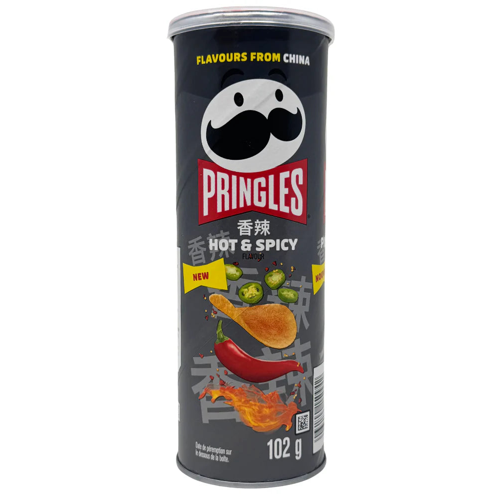 Pringles Potato Crisps Hot And Spicy