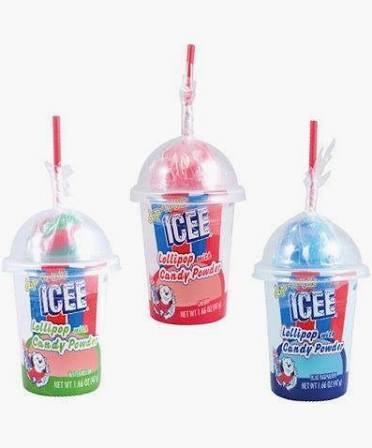 Ice Lollipop With Candy Powder