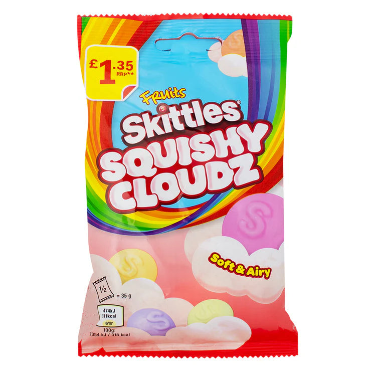 Skittles Squishy Cloudz Fruits
