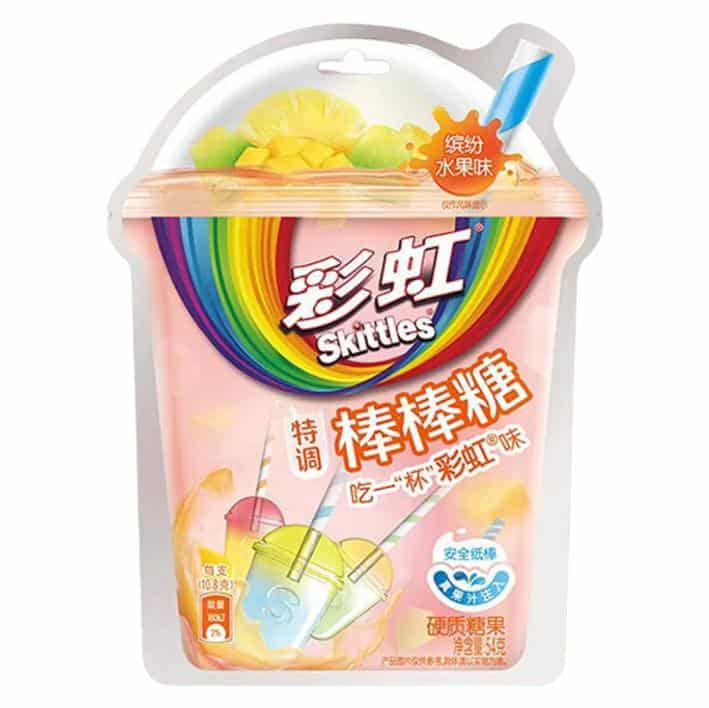 Skittles Mixed Fruit Lollipop