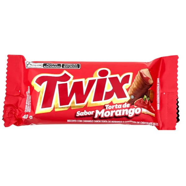 Twix Tortade Sabor Morango