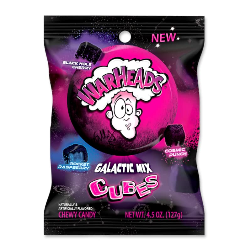 Warheads Galatic Mix Cubes