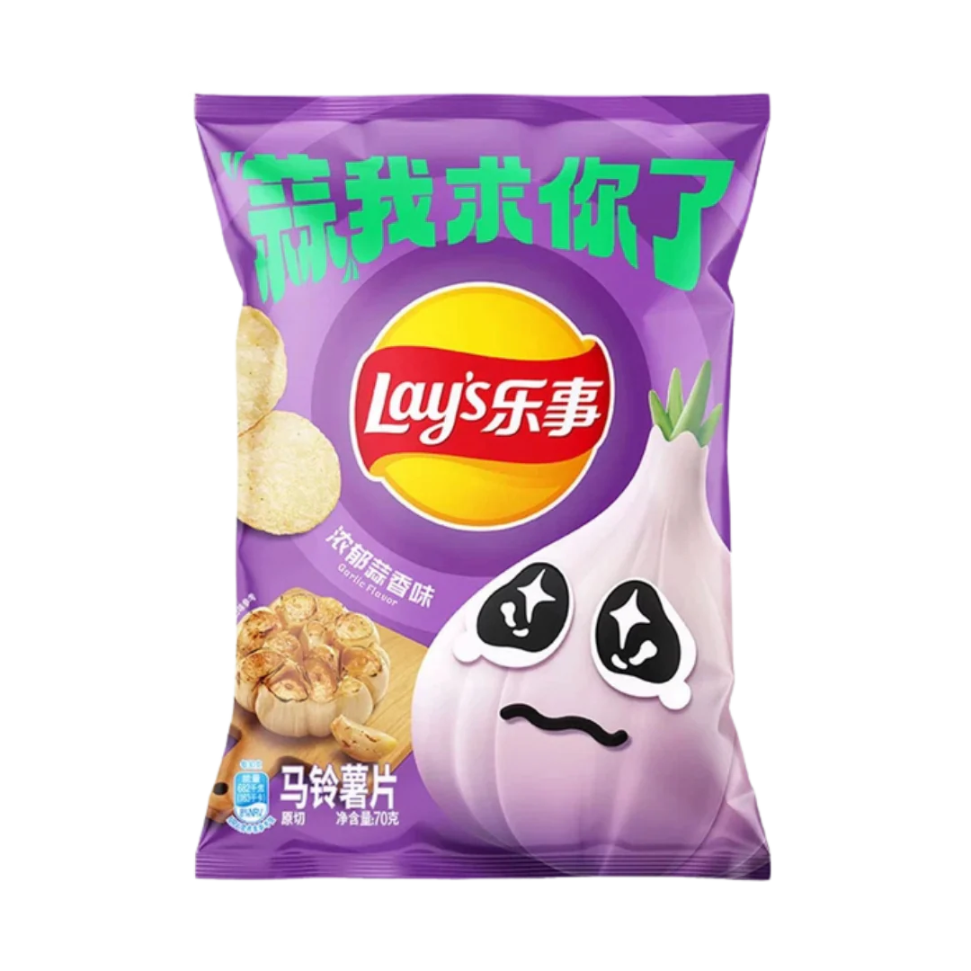Lays Garlic - China