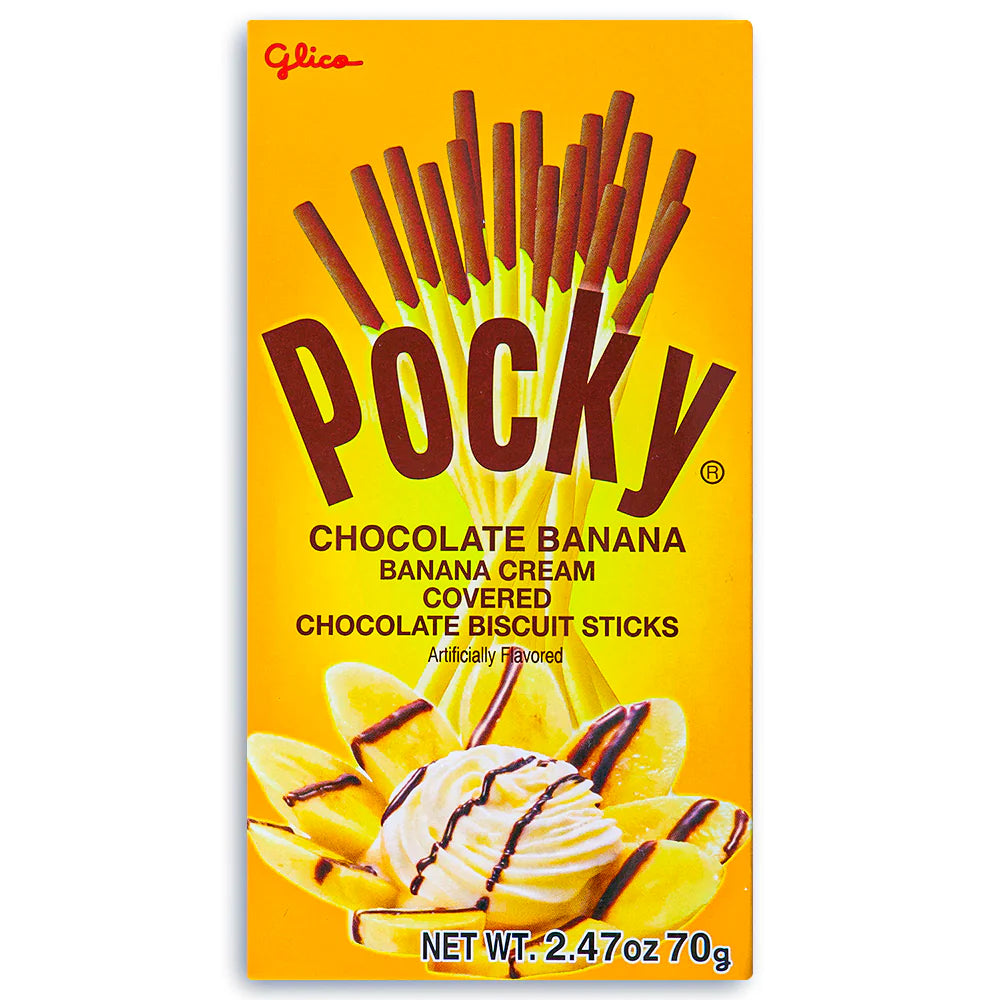 Pocky Chocolate Banana Cookie Sticks