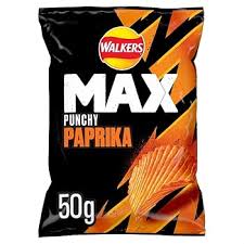 Walkers Max Paprika - UK
