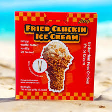 Fried Cluckin Ice Cream - China
