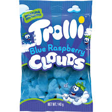 Trolli Blue Raspberry Clouds - China