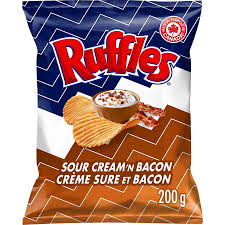 Ruffles Sour Cream & Bacon - Canada