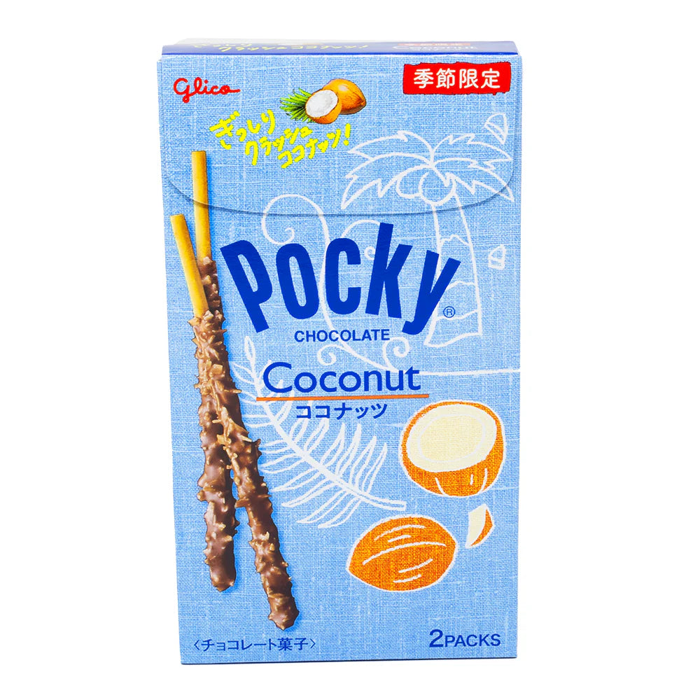 Pocky Coconut Chocolate Cookie Sticks
