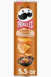 Pringles Smoky Cheddar